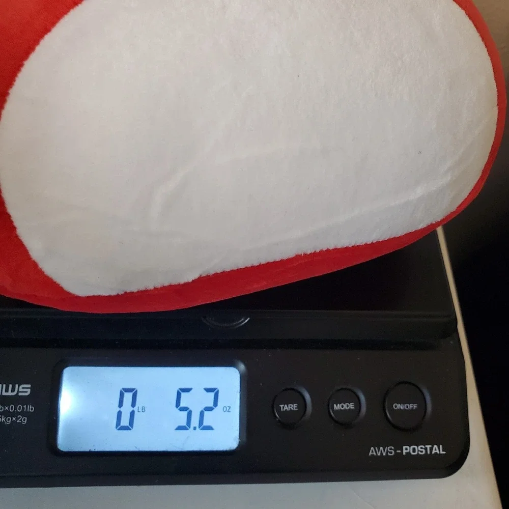 Smiling Squishy Plush Strawberry Fruit Emoji Pillow Unbranded